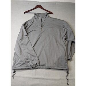 PING Collection 1/4 Zip‎ Pullover Mens Large Gray Polyester Golf Fleece Pocket